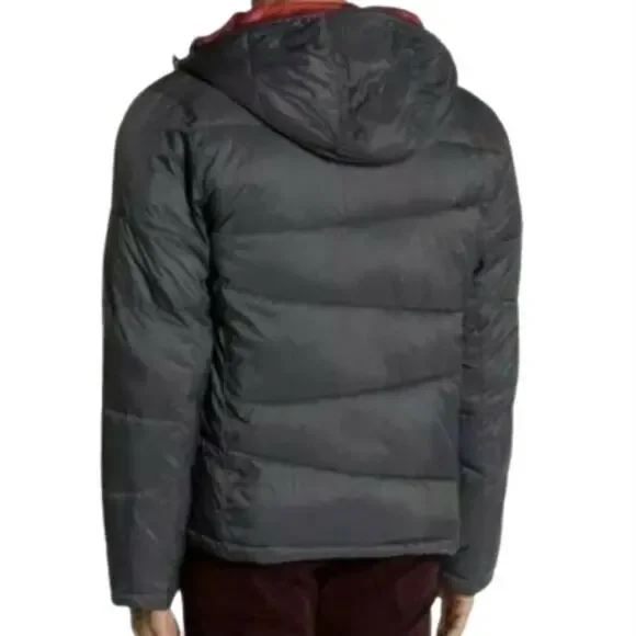 Spyder Nexus Puffer Jacket Gray Red NWT Size M Jackets & Coats